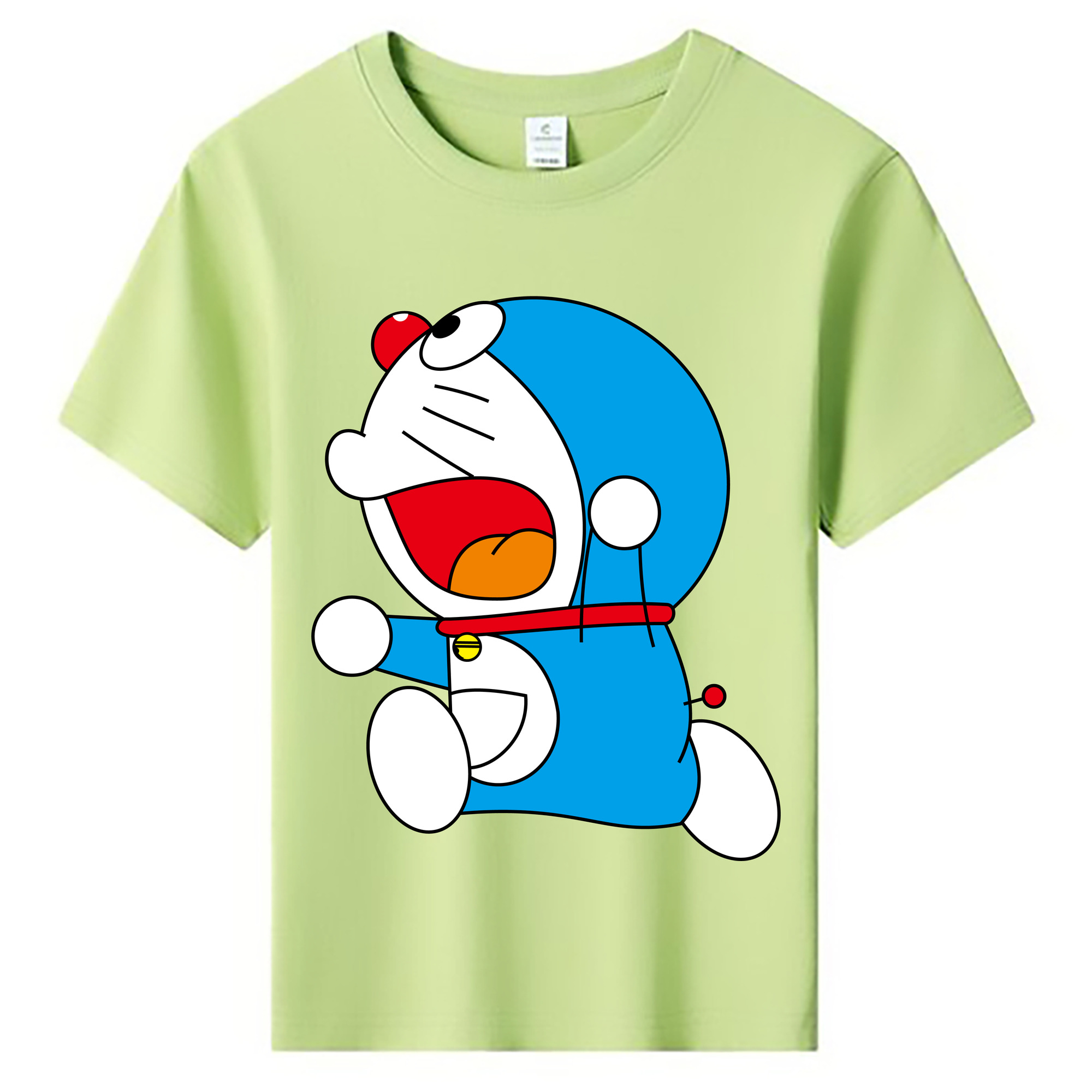 （画像用） ドラえもん Doraemon 綿100％キッズTシャツ（フロントプリント）